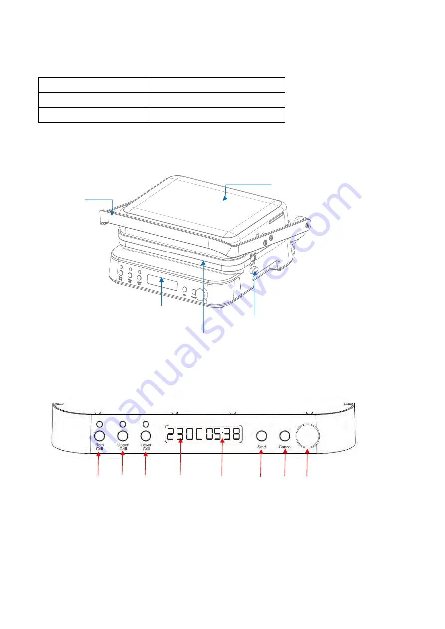 amzchef LS-GC02C-H Скачать руководство пользователя страница 4