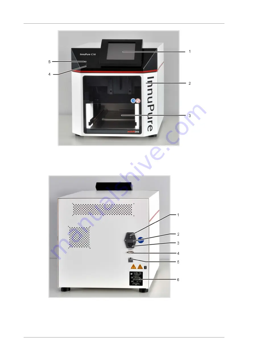 Analytic Jena InnuPure C16 Operating Manual Download Page 18