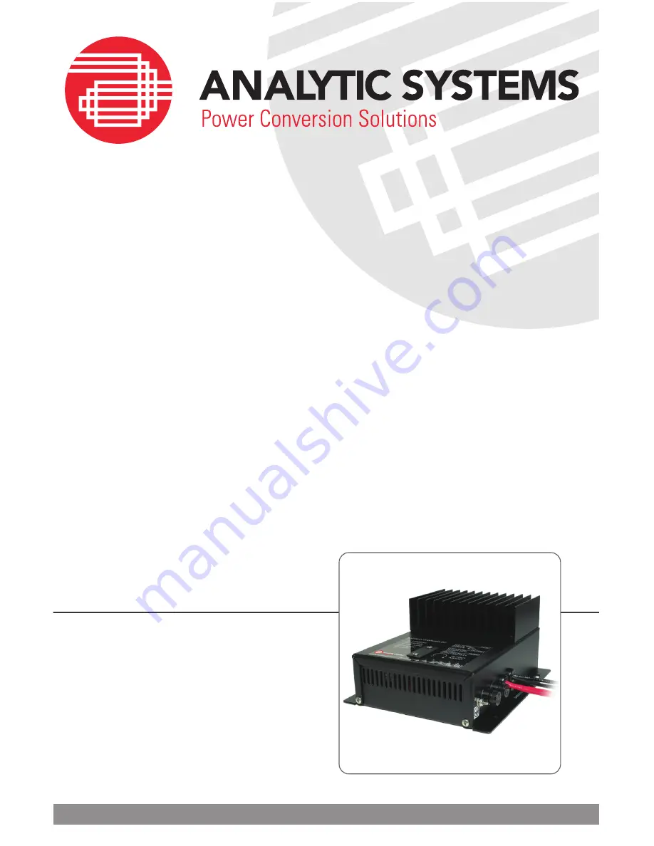 Analytic Systems BCD605 Installation & Operation Manual Download Page 1