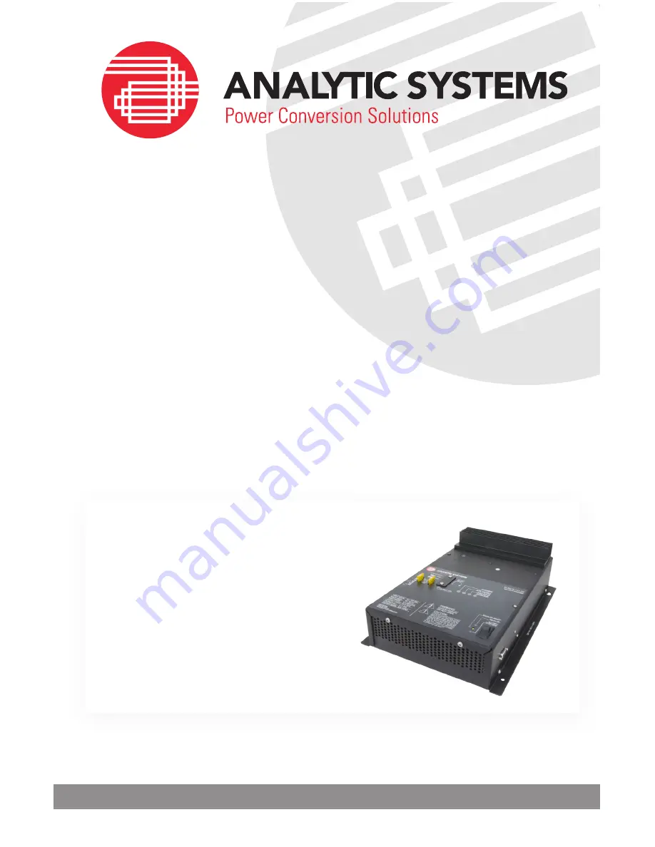 Analytic Systems BCD615 SERIES Скачать руководство пользователя страница 1