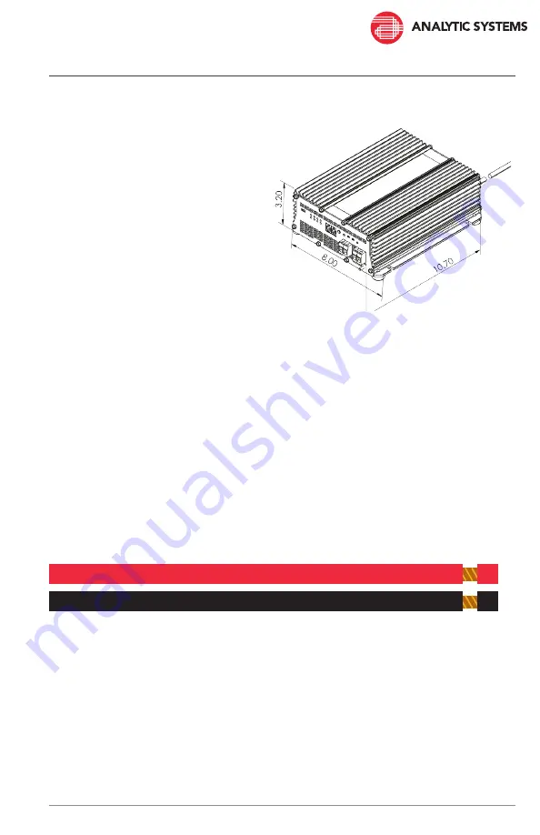 Analytic Systems BCDi320 Installation & Operation Manual Download Page 9