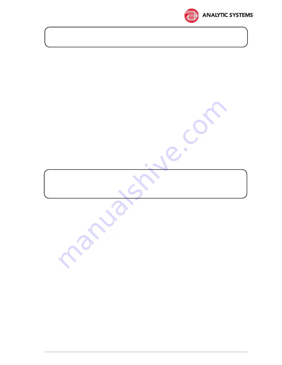 Analytic Systems IPS600 SERIES Installation & Operation Manual Download Page 7