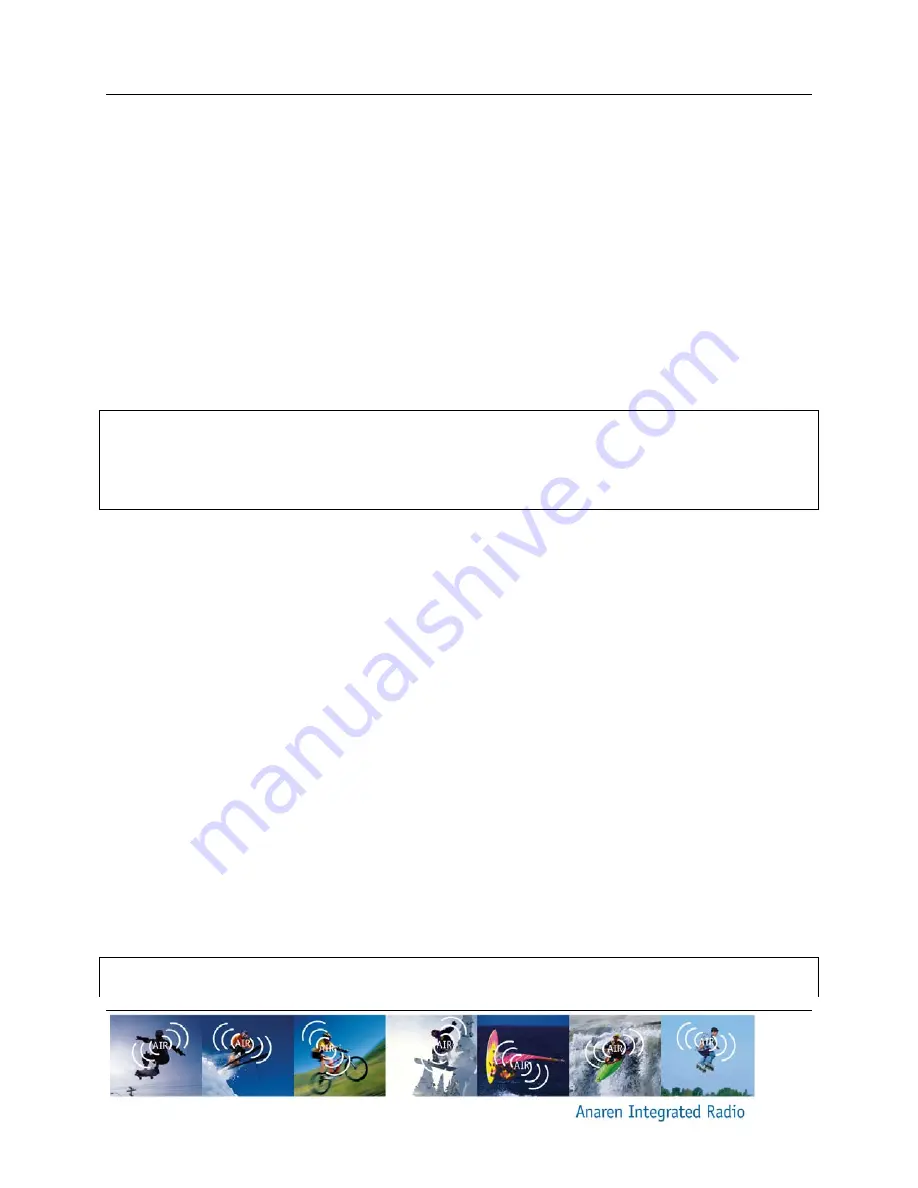 Anaren A8520E24A91 User Manual Download Page 15