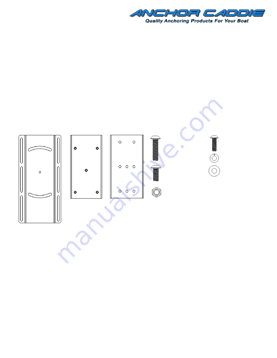 Anchor-Caddie TMB101 Скачать руководство пользователя страница 1