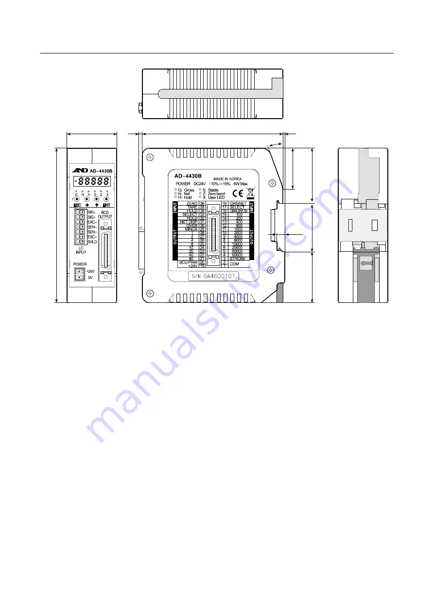 AND AD-4430B Скачать руководство пользователя страница 11