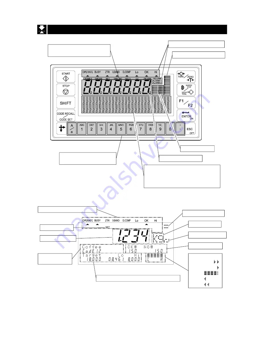 AND Check Weighing Indicator AD-4404 Скачать руководство пользователя страница 10