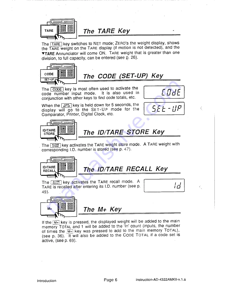 AND Weighing Indicator AD-4322A Mark II (MKII) Скачать руководство пользователя страница 12