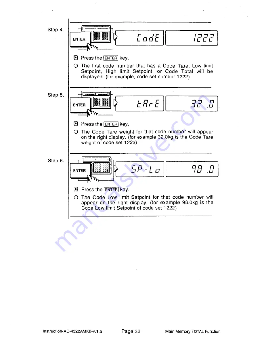 AND Weighing Indicator AD-4322A Mark II (MKII) Скачать руководство пользователя страница 38