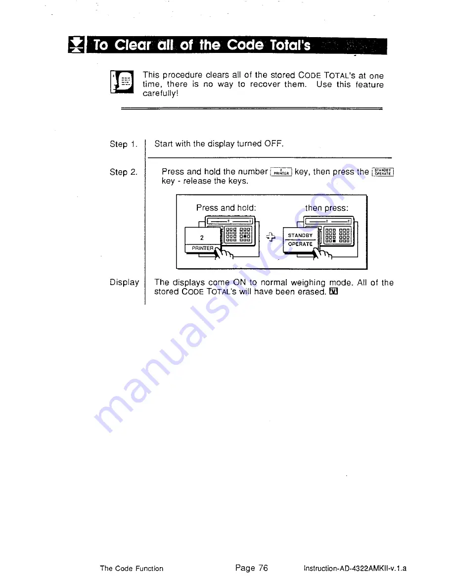 AND Weighing Indicator AD-4322A Mark II (MKII) Instruction Manual Download Page 82