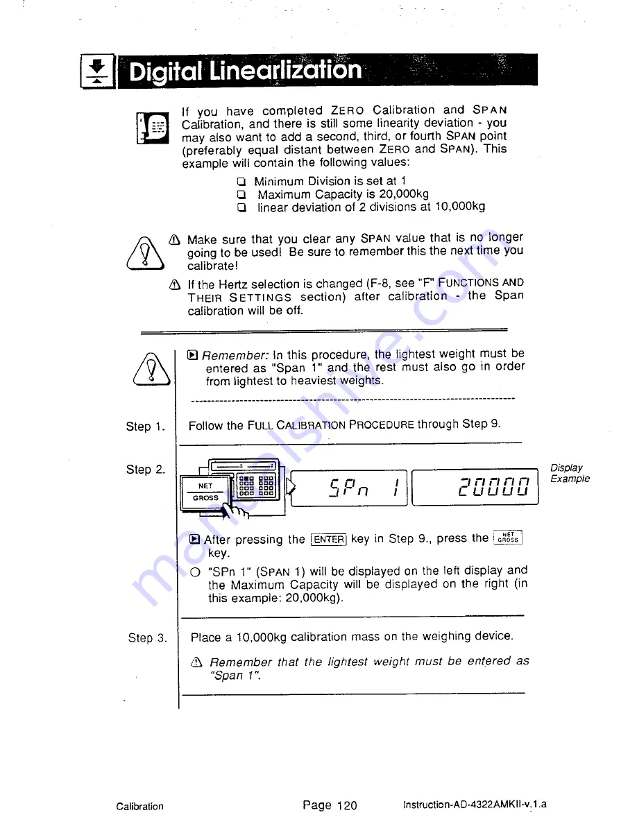 AND Weighing Indicator AD-4322A Mark II (MKII) Скачать руководство пользователя страница 126