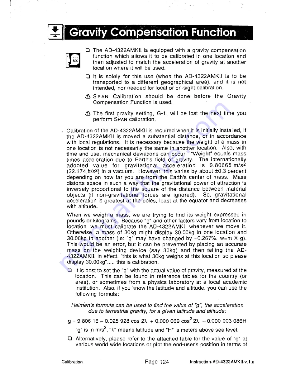 AND Weighing Indicator AD-4322A Mark II (MKII) Instruction Manual Download Page 130