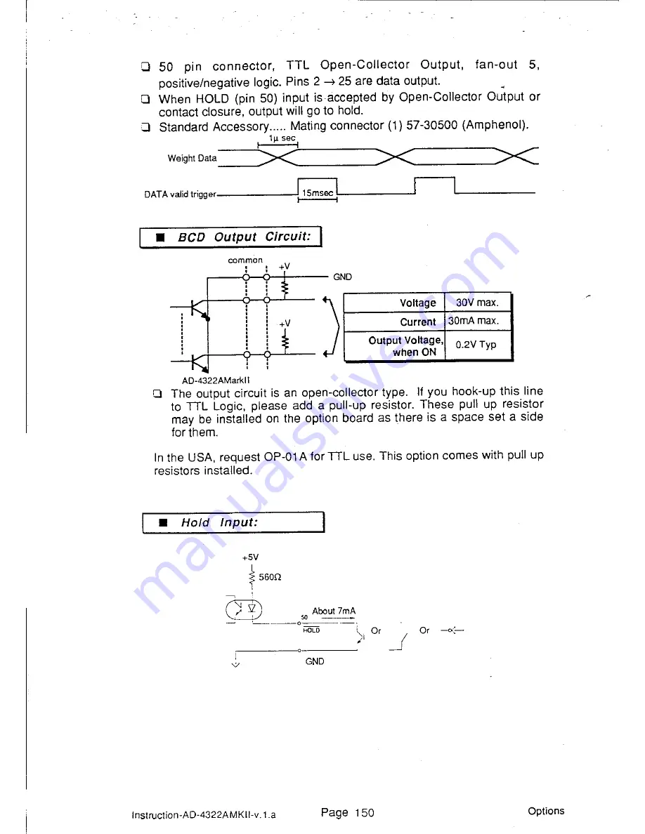 AND Weighing Indicator AD-4322A Mark II (MKII) Скачать руководство пользователя страница 156