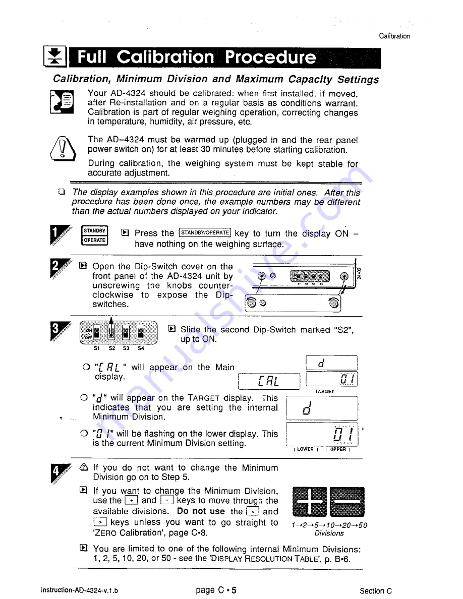 AND Weighing Indicator AD-4324 Instruction Manual Download Page 29