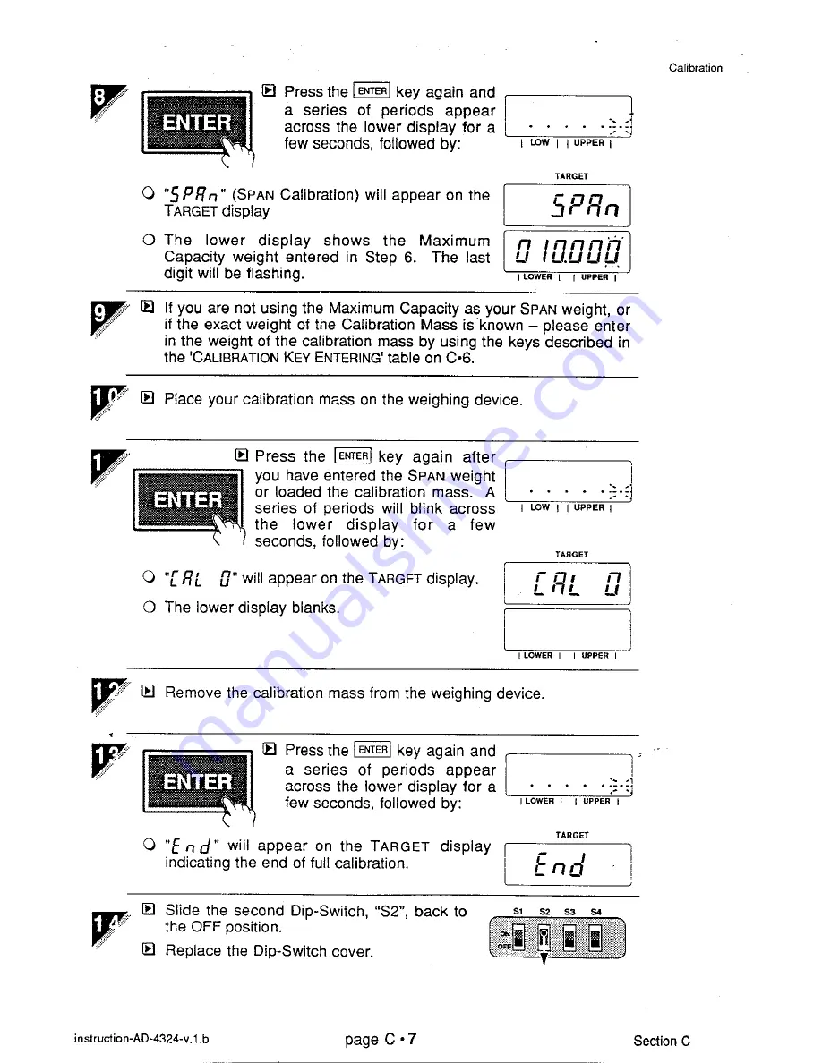 AND Weighing Indicator AD-4324 Instruction Manual Download Page 31