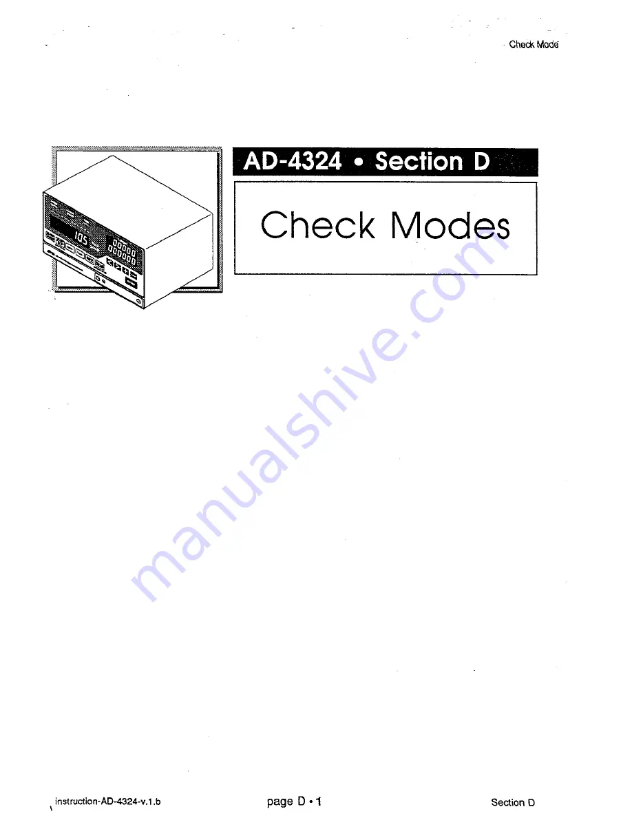 AND Weighing Indicator AD-4324 Скачать руководство пользователя страница 40