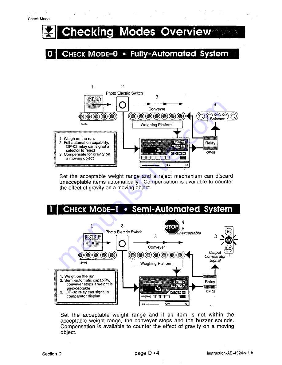 AND Weighing Indicator AD-4324 Instruction Manual Download Page 43