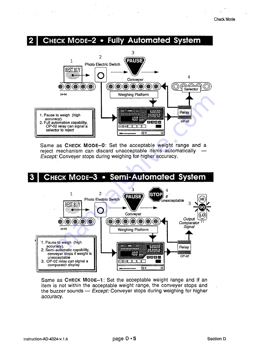 AND Weighing Indicator AD-4324 Instruction Manual Download Page 44