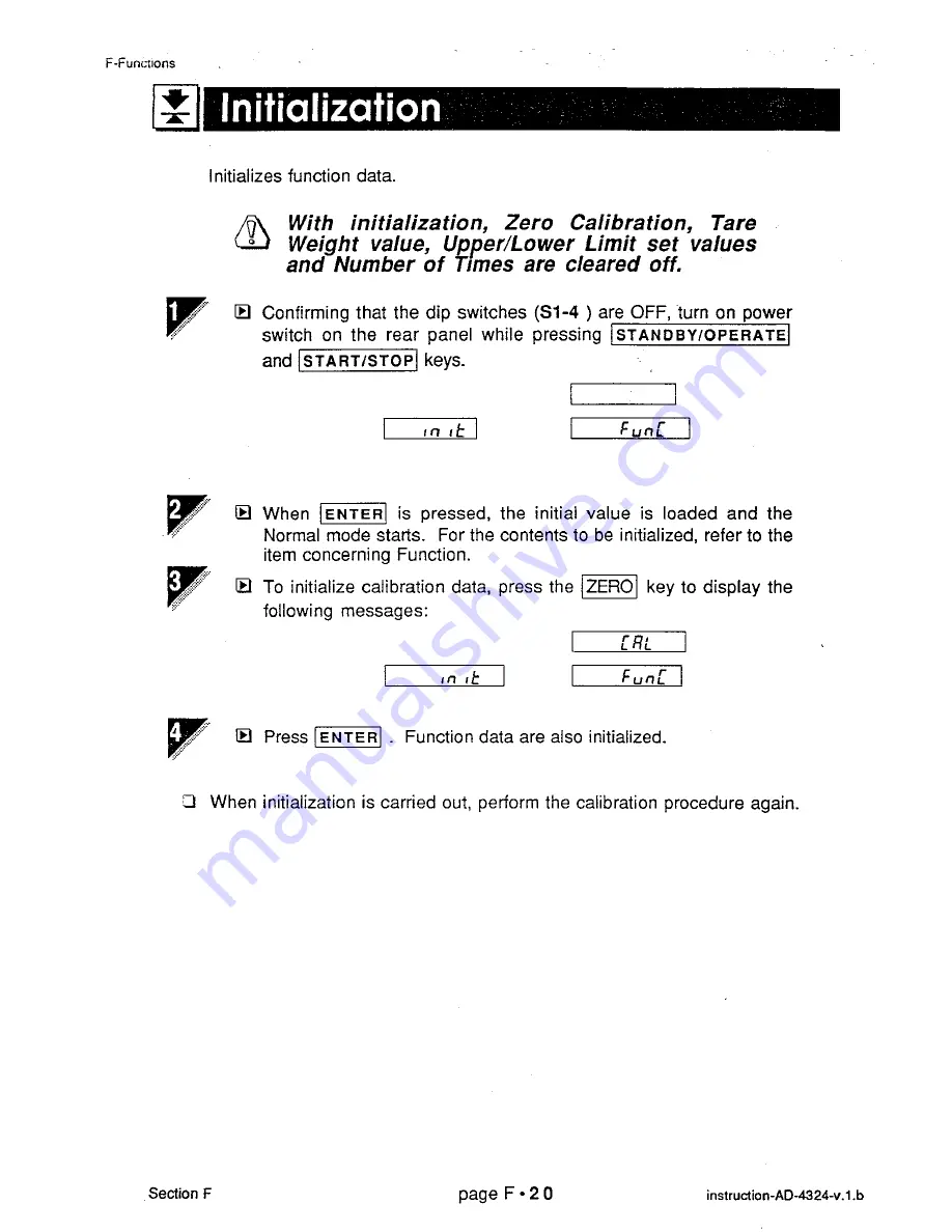 AND Weighing Indicator AD-4324 Instruction Manual Download Page 69