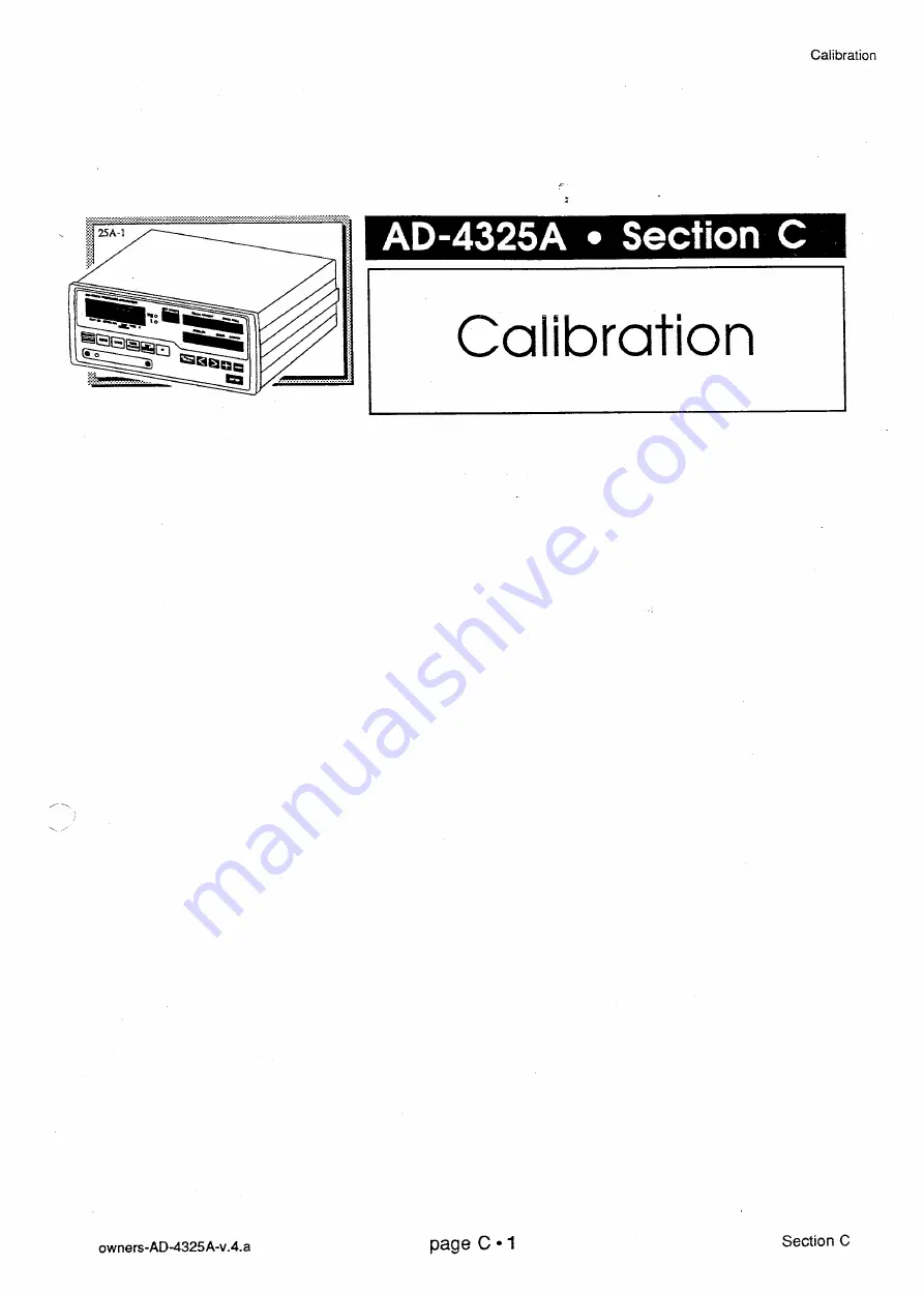 AND Weighing Indicator AD-4325A Instruction Manual Download Page 35