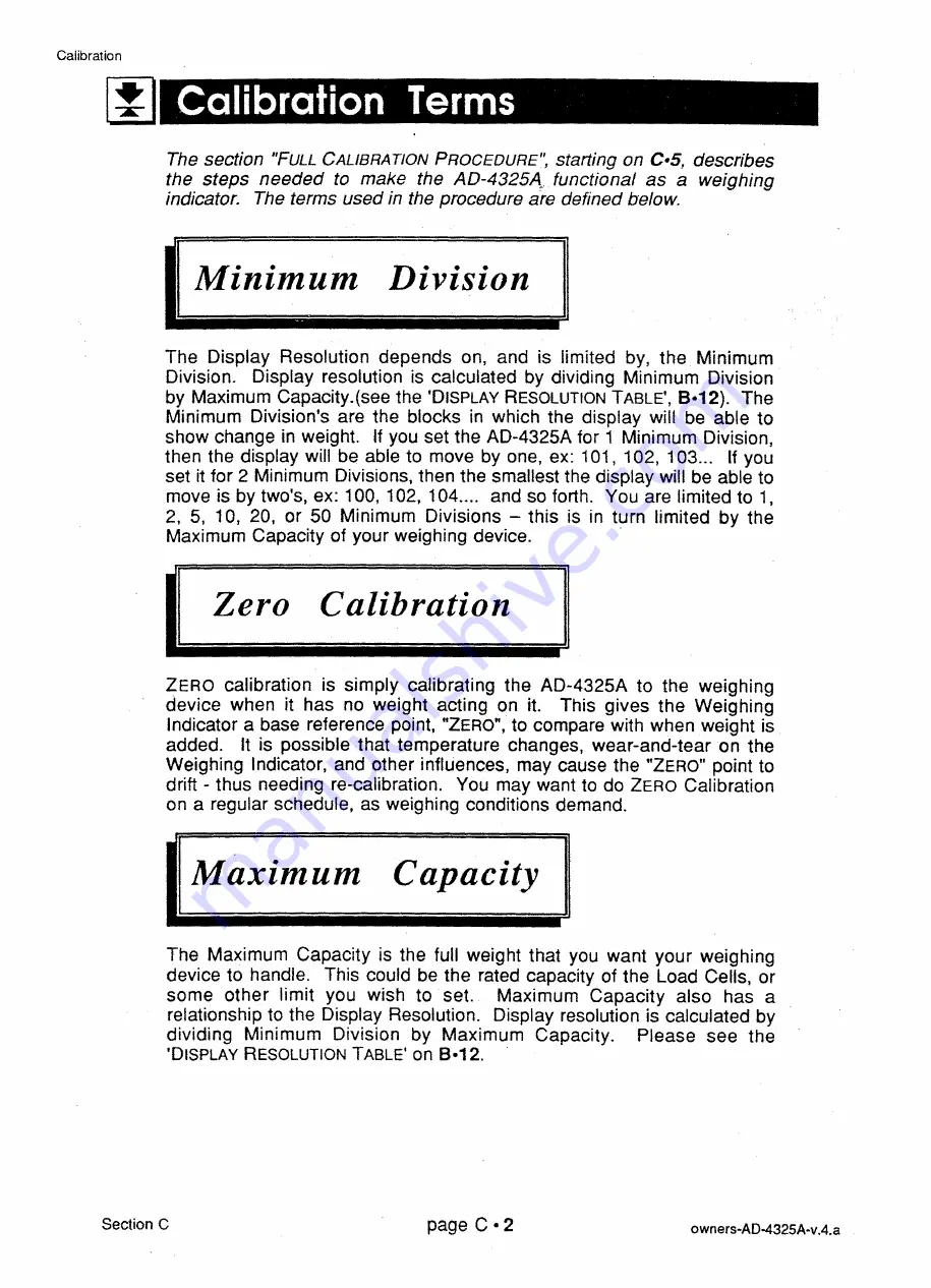 AND Weighing Indicator AD-4325A Instruction Manual Download Page 36