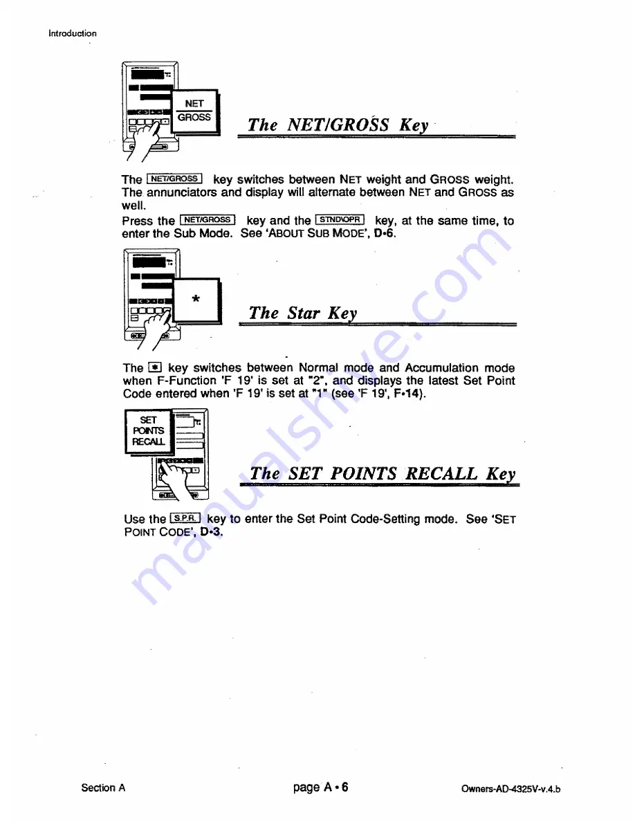 AND Weighing Indicator AD-4325V Instruction Manual Download Page 12