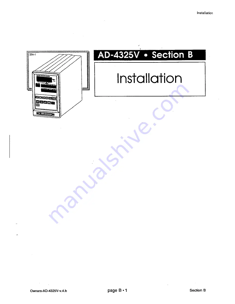 AND Weighing Indicator AD-4325V Instruction Manual Download Page 26