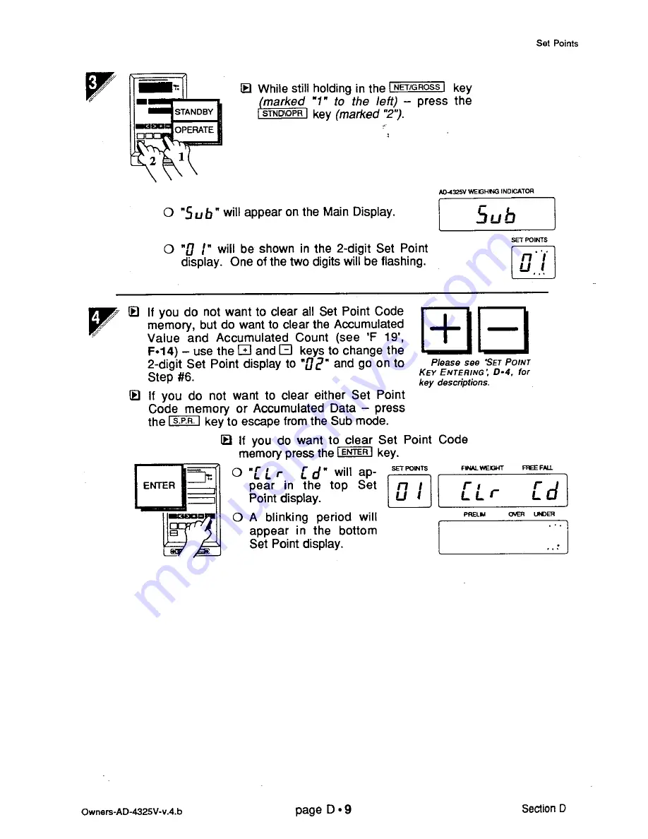 AND Weighing Indicator AD-4325V Instruction Manual Download Page 63