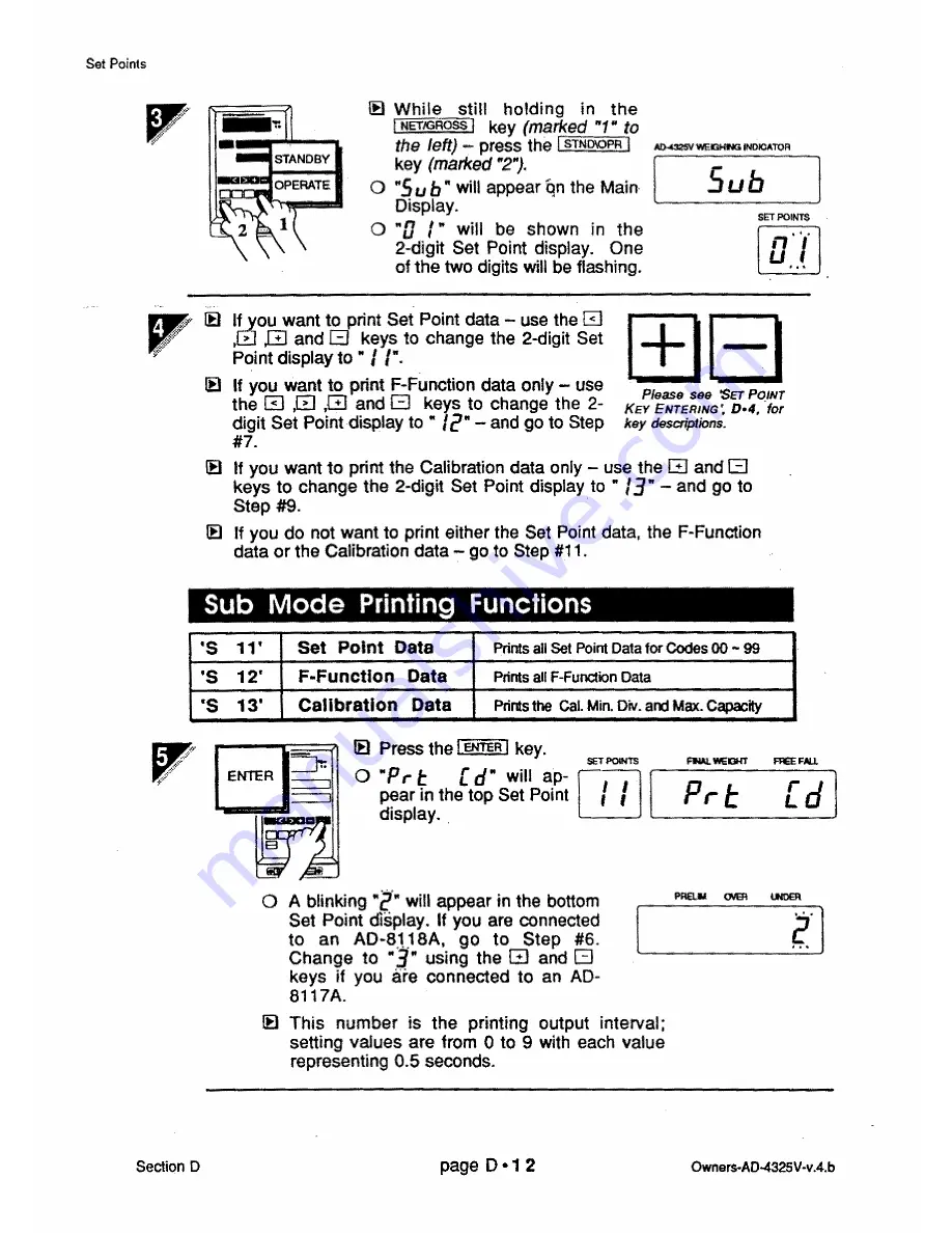 AND Weighing Indicator AD-4325V Instruction Manual Download Page 66