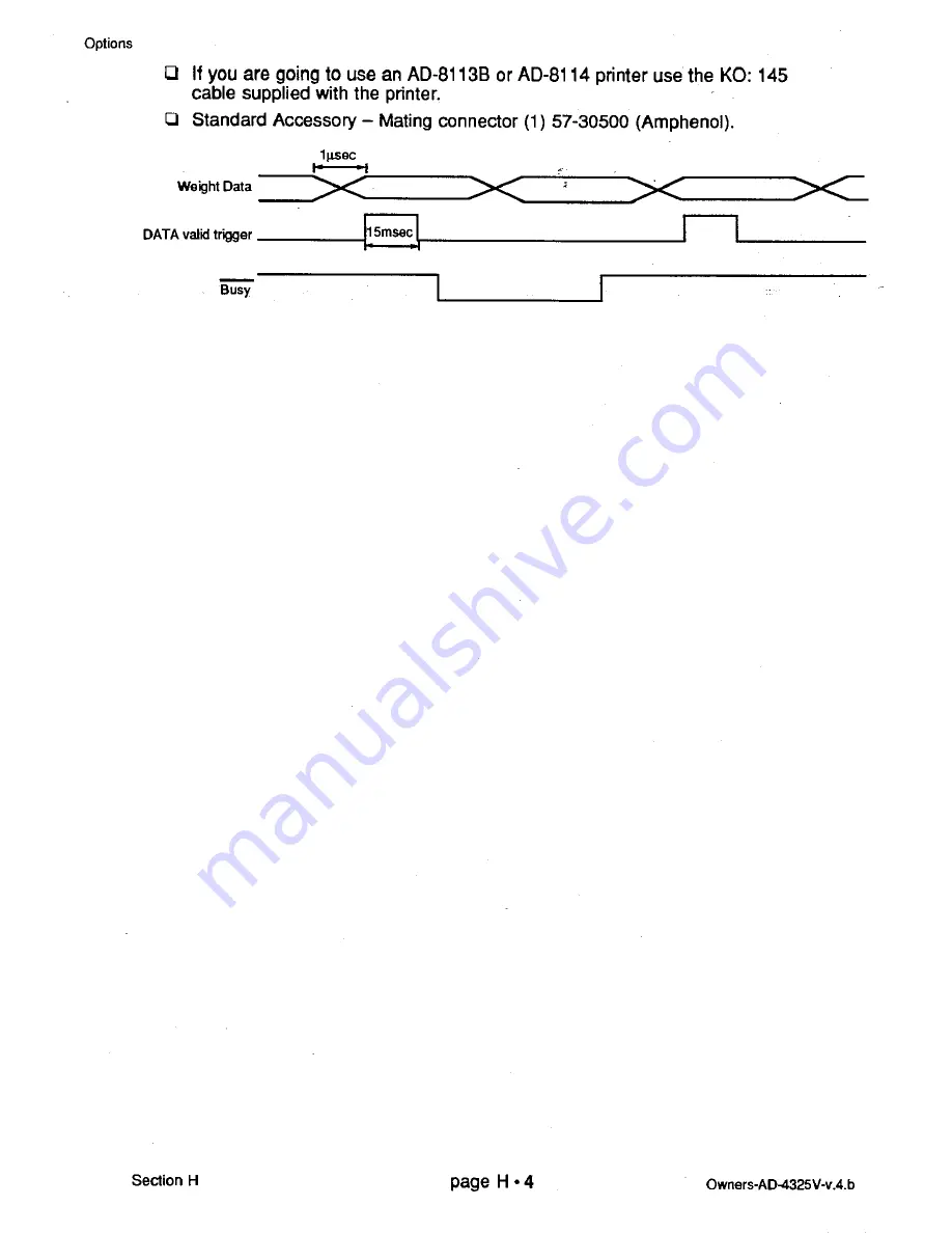 AND Weighing Indicator AD-4325V Instruction Manual Download Page 122