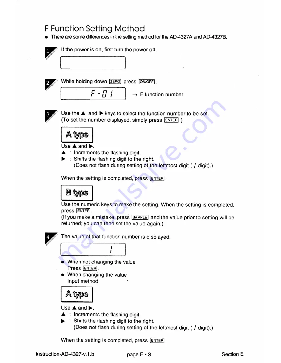 AND Weighing Indicator AD-4327A Instruction Manual Download Page 28