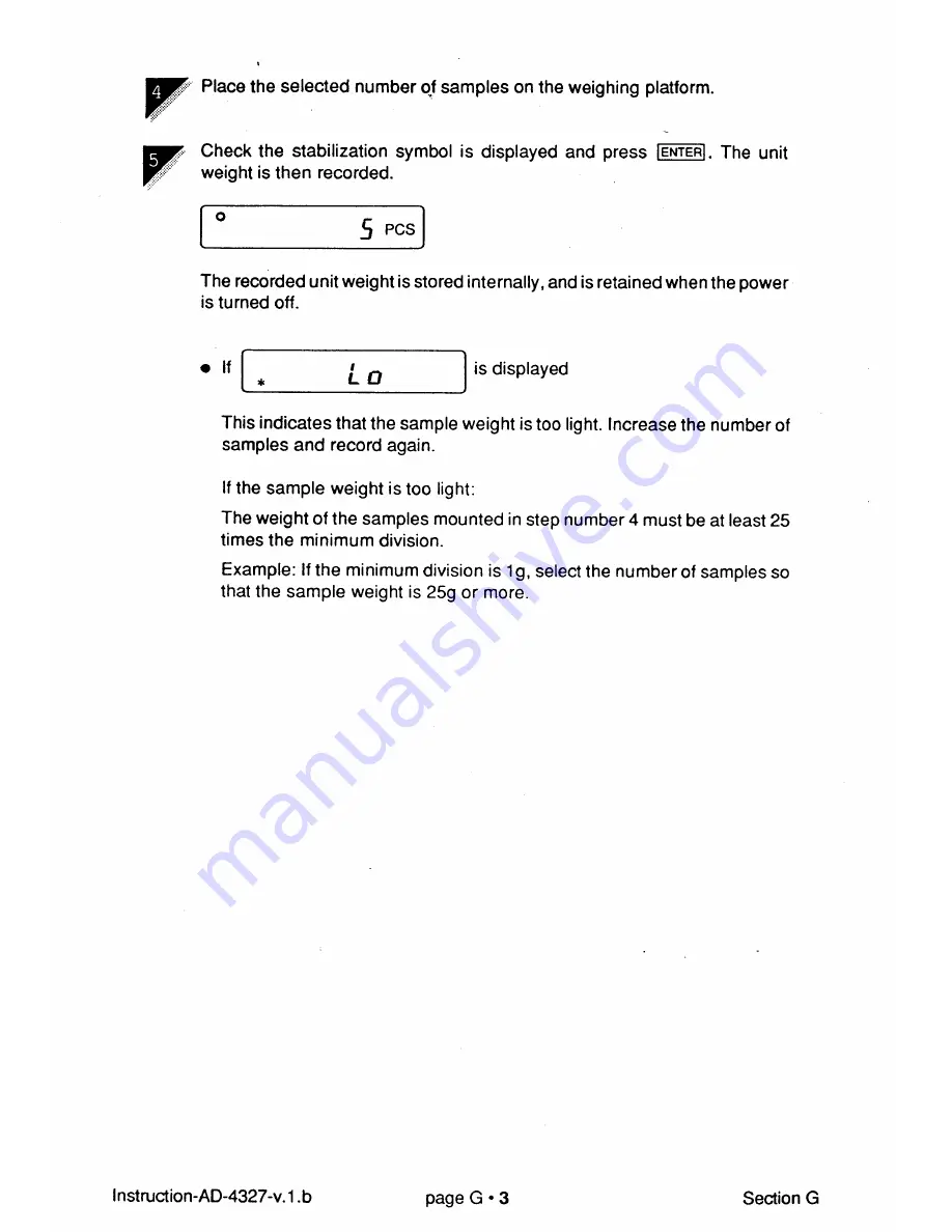 AND Weighing Indicator AD-4327A Instruction Manual Download Page 44