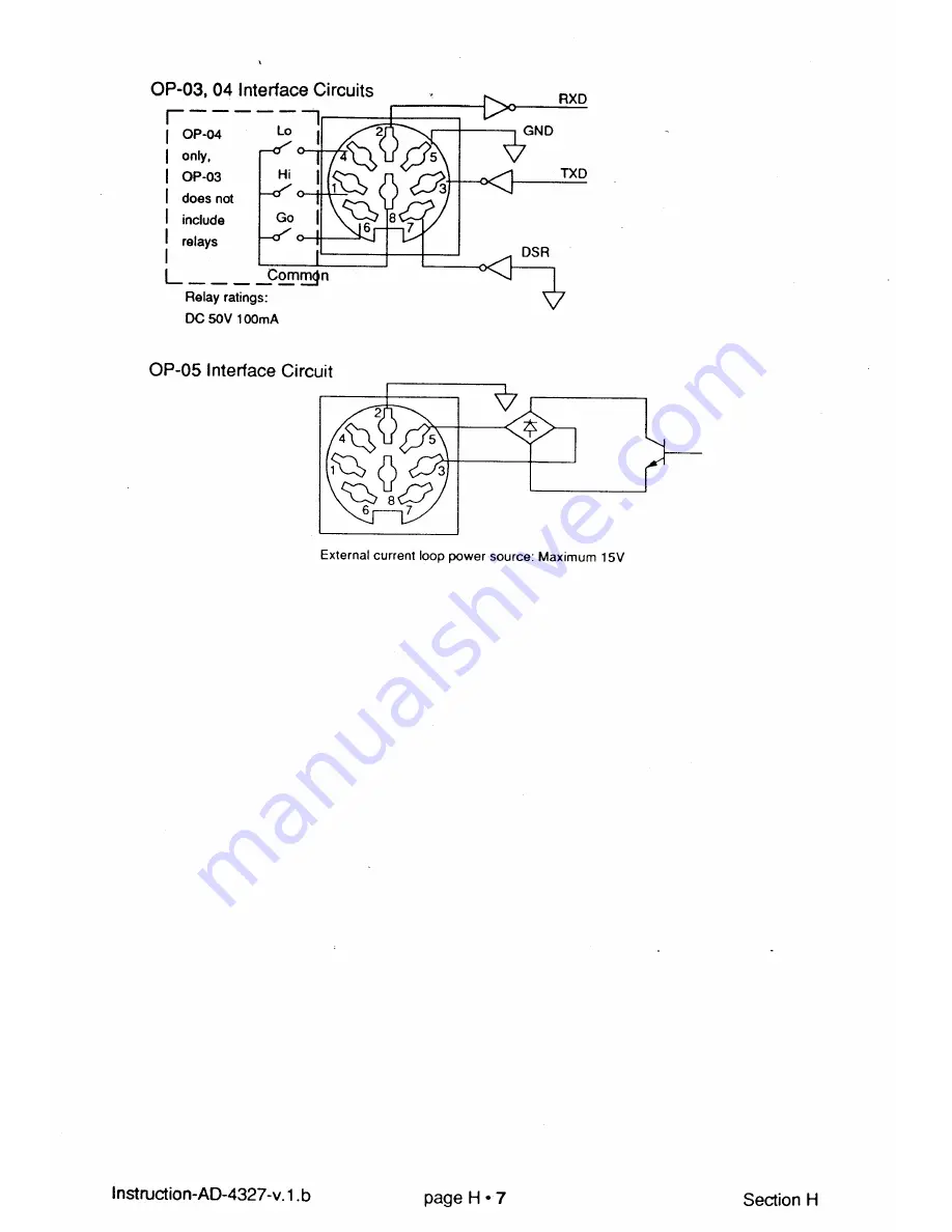 AND Weighing Indicator AD-4327A Instruction Manual Download Page 62