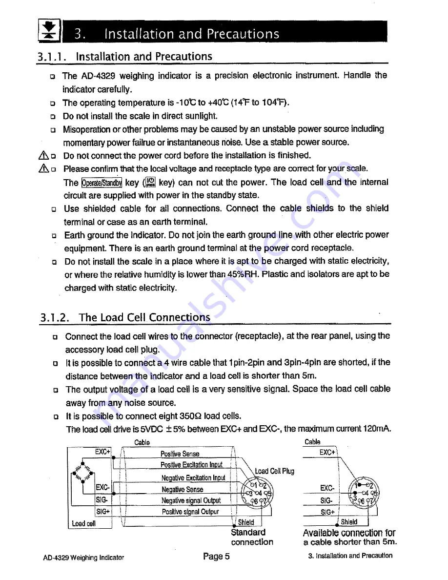 AND Weighing Indicator AD-4329 OP-02 Скачать руководство пользователя страница 7