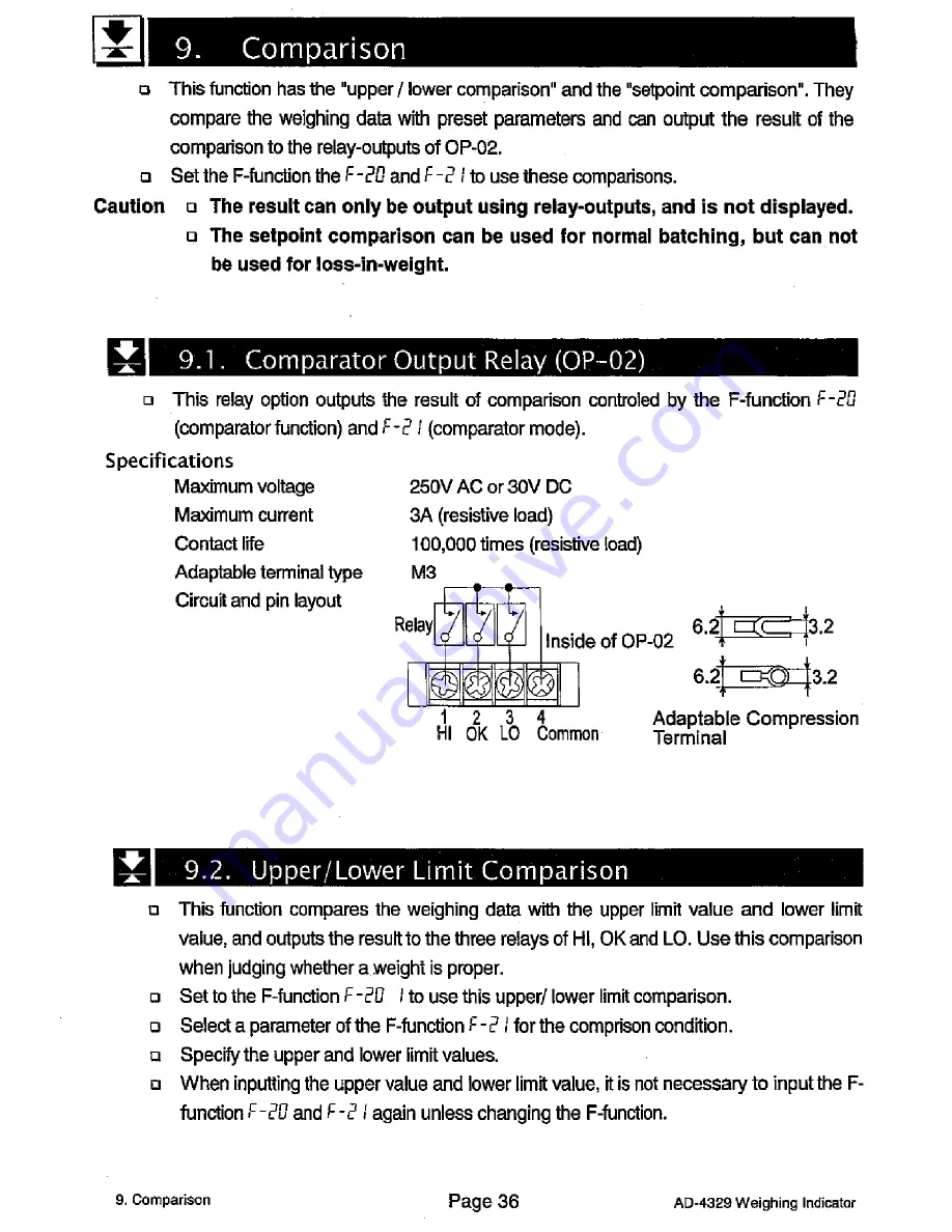 AND Weighing Indicator AD-4329 OP-02 Скачать руководство пользователя страница 38