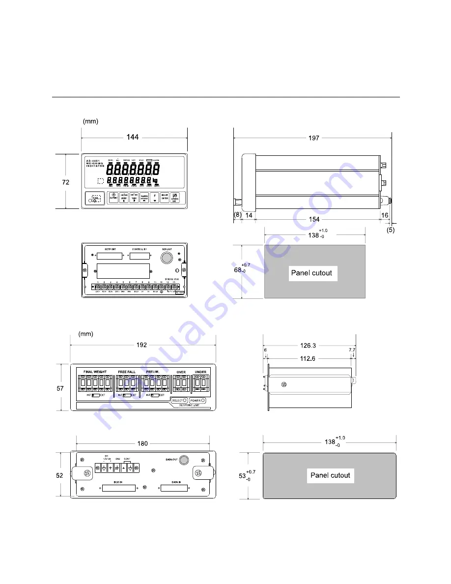 AND Weighing Indicator AD-4401 Скачать руководство пользователя страница 87