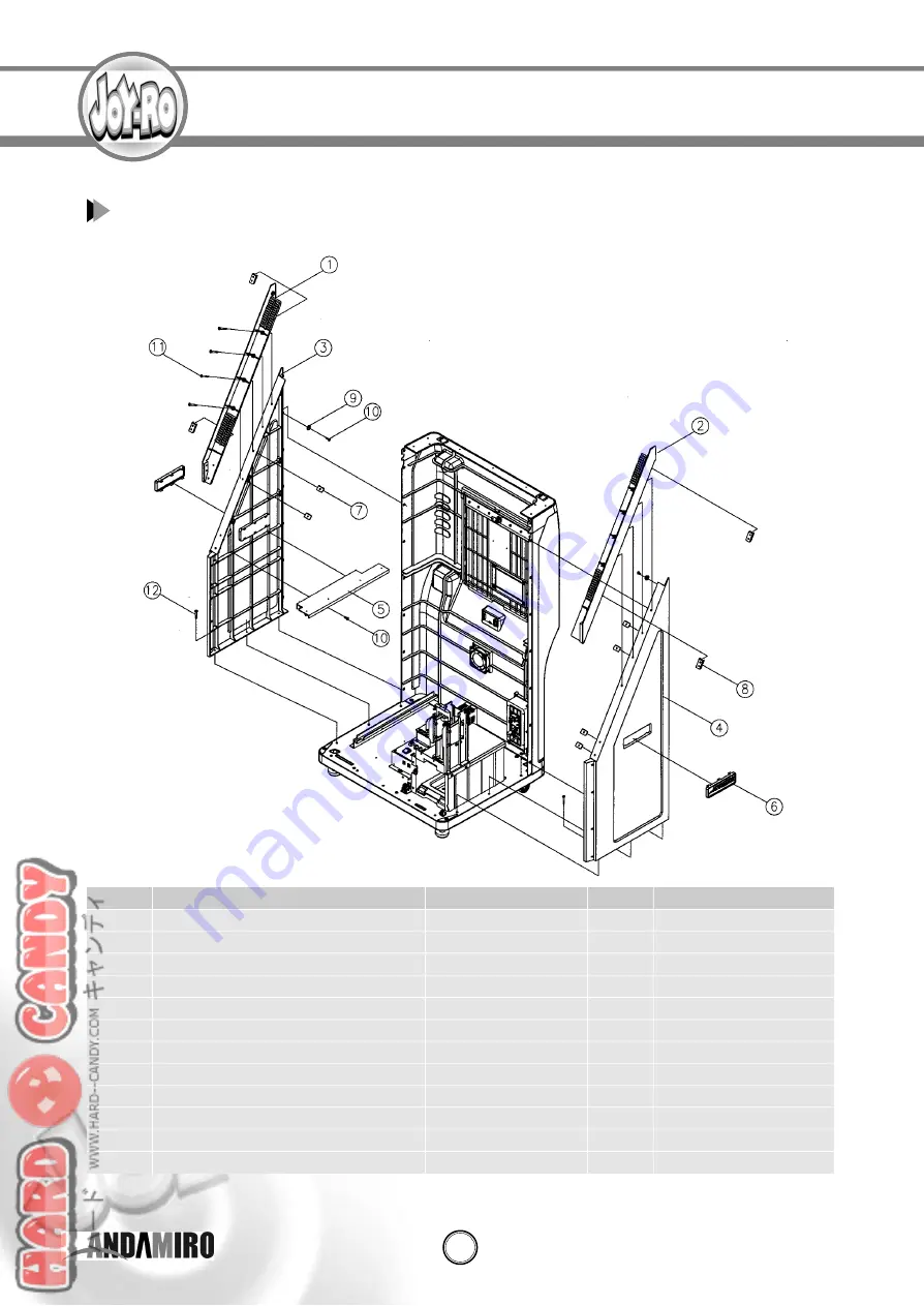 Andamiro Joy-Ro Instruction Manual Download Page 13