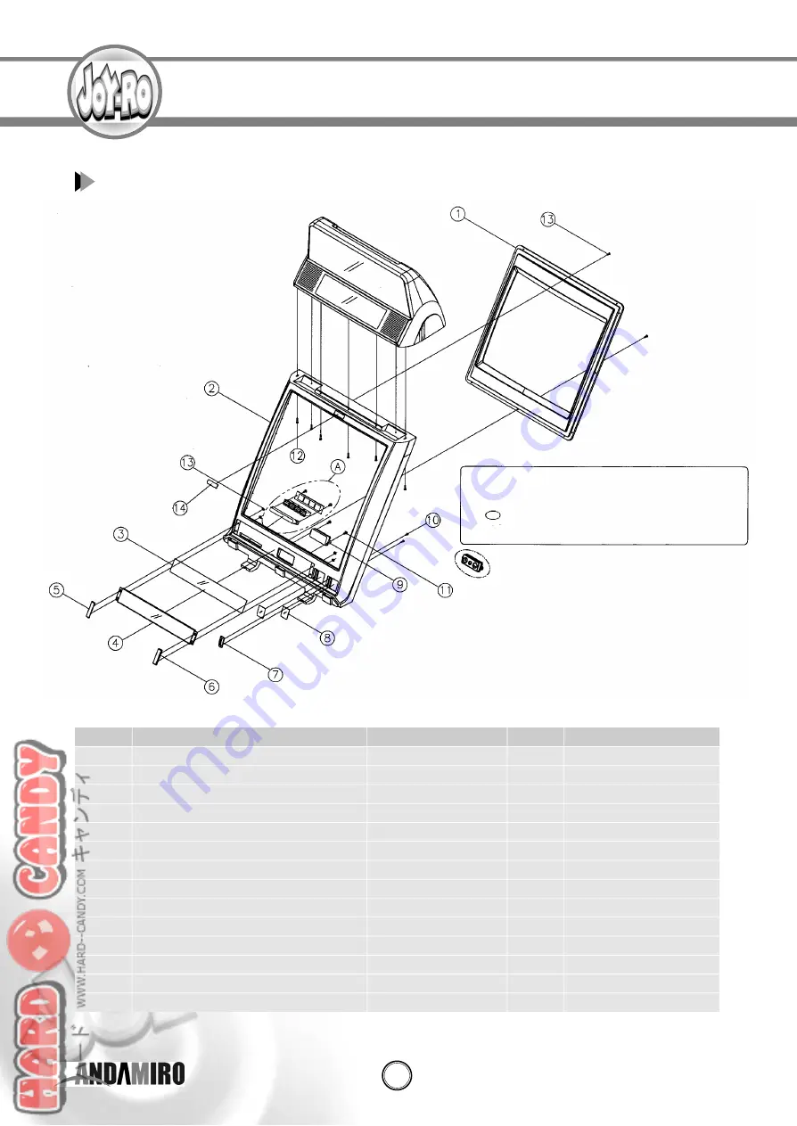 Andamiro Joy-Ro Instruction Manual Download Page 19