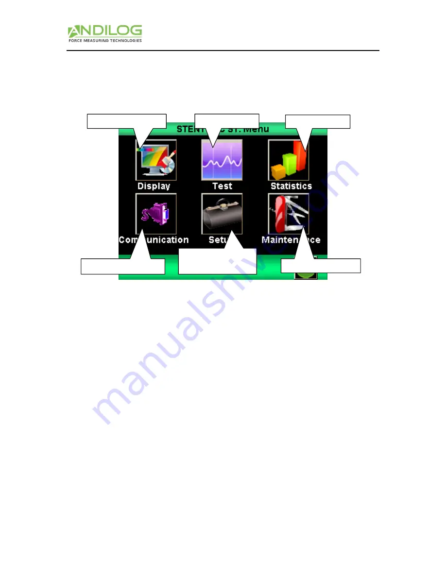 ANDILOG CENTOR TOUCH DUAL Operating Manual Download Page 10