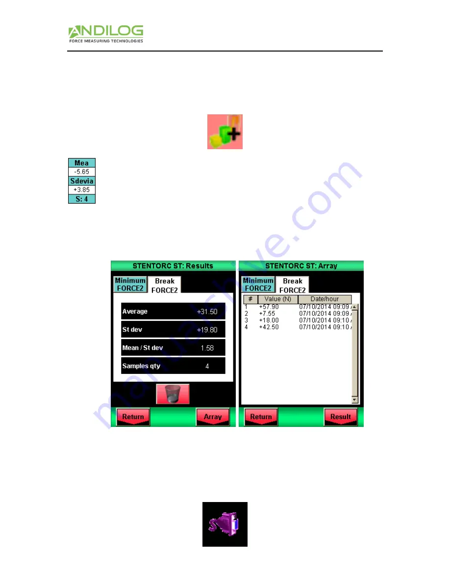 ANDILOG CENTOR TOUCH DUAL Operating Manual Download Page 21