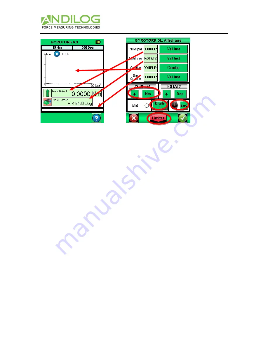 ANDILOG GYROTORK DUAL Operating Manual Download Page 13