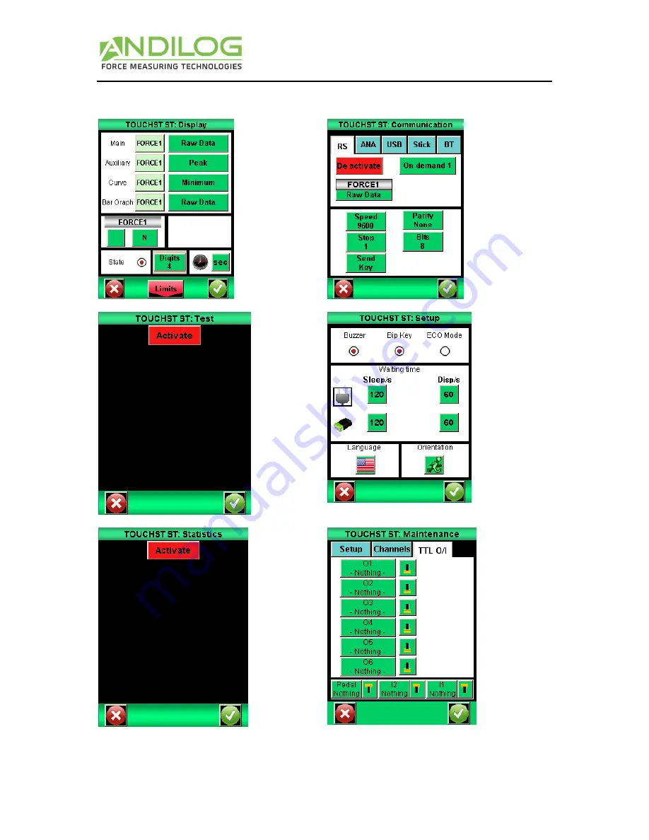 ANDILOG GYROTORK DUAL Operating Manual Download Page 33