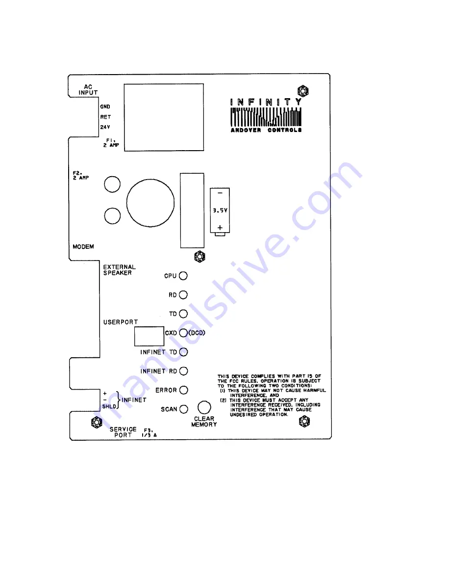 Andover Controls CMX 220 Installation Manual Download Page 23