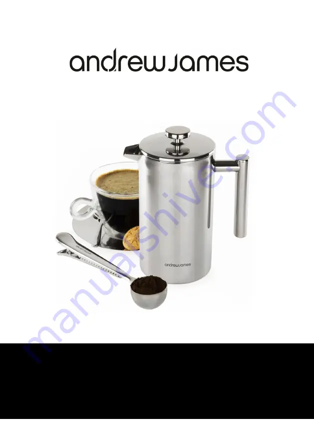 Andrew James Cafetiere Set Скачать руководство пользователя страница 1