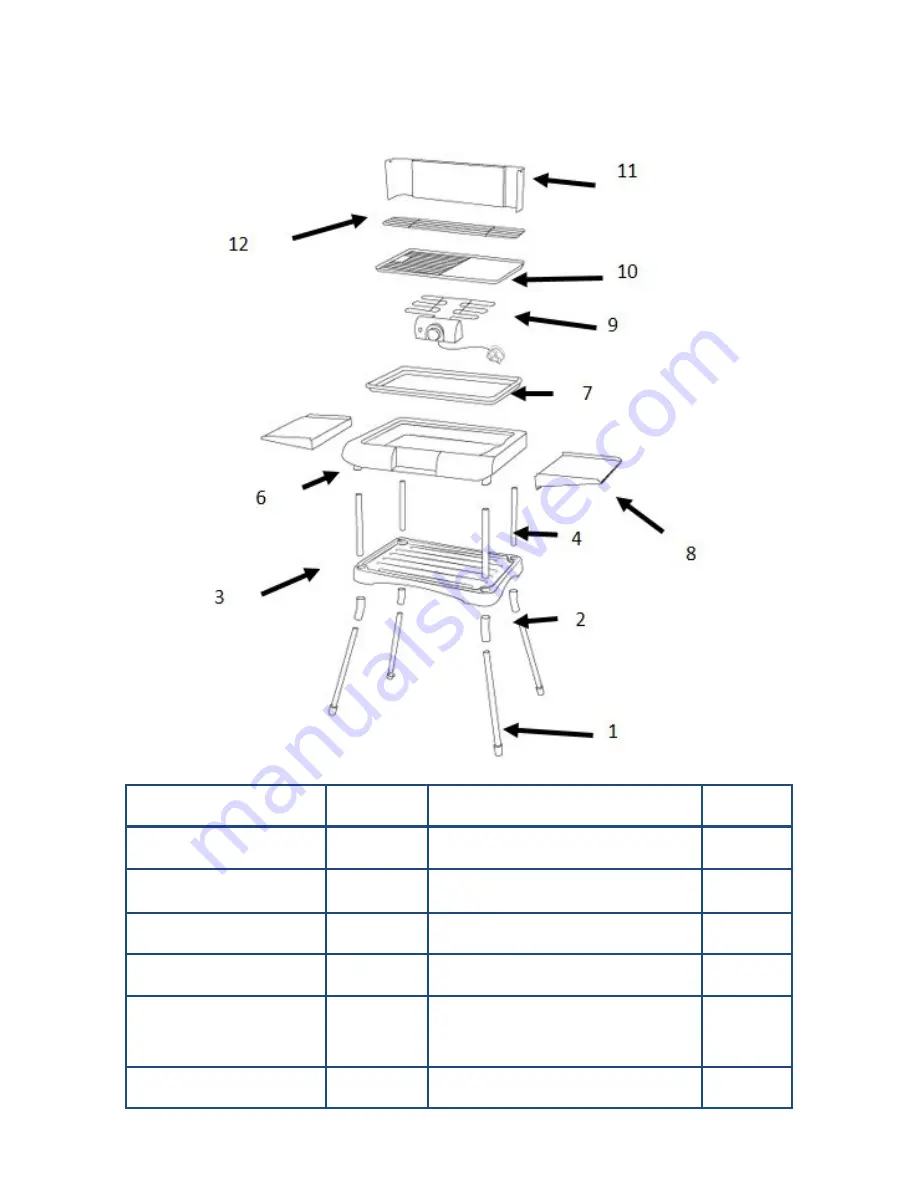 Andrew James Deluxe BBQ Manual Download Page 5