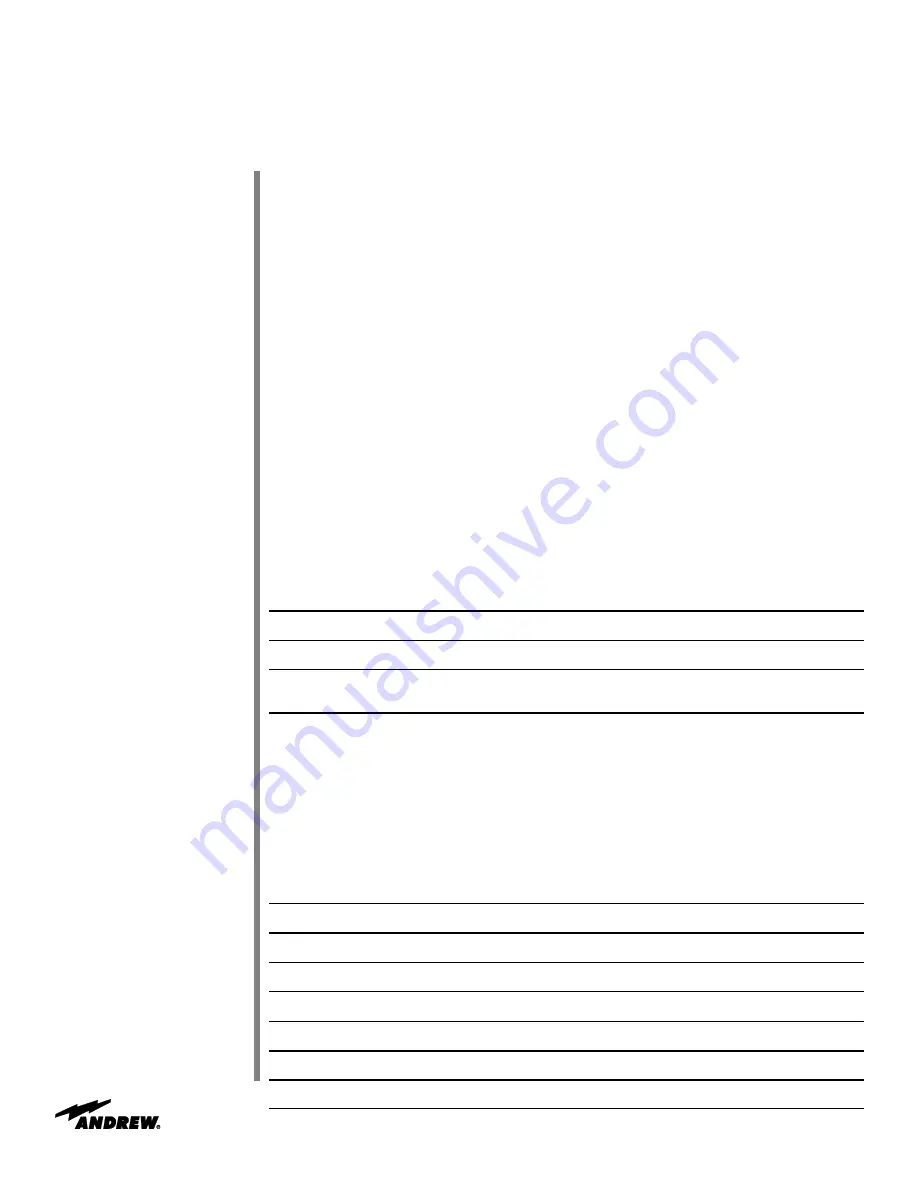 Andrew 4.9-Meter Earth Station Antenna Operating And Maintenance Download Page 4