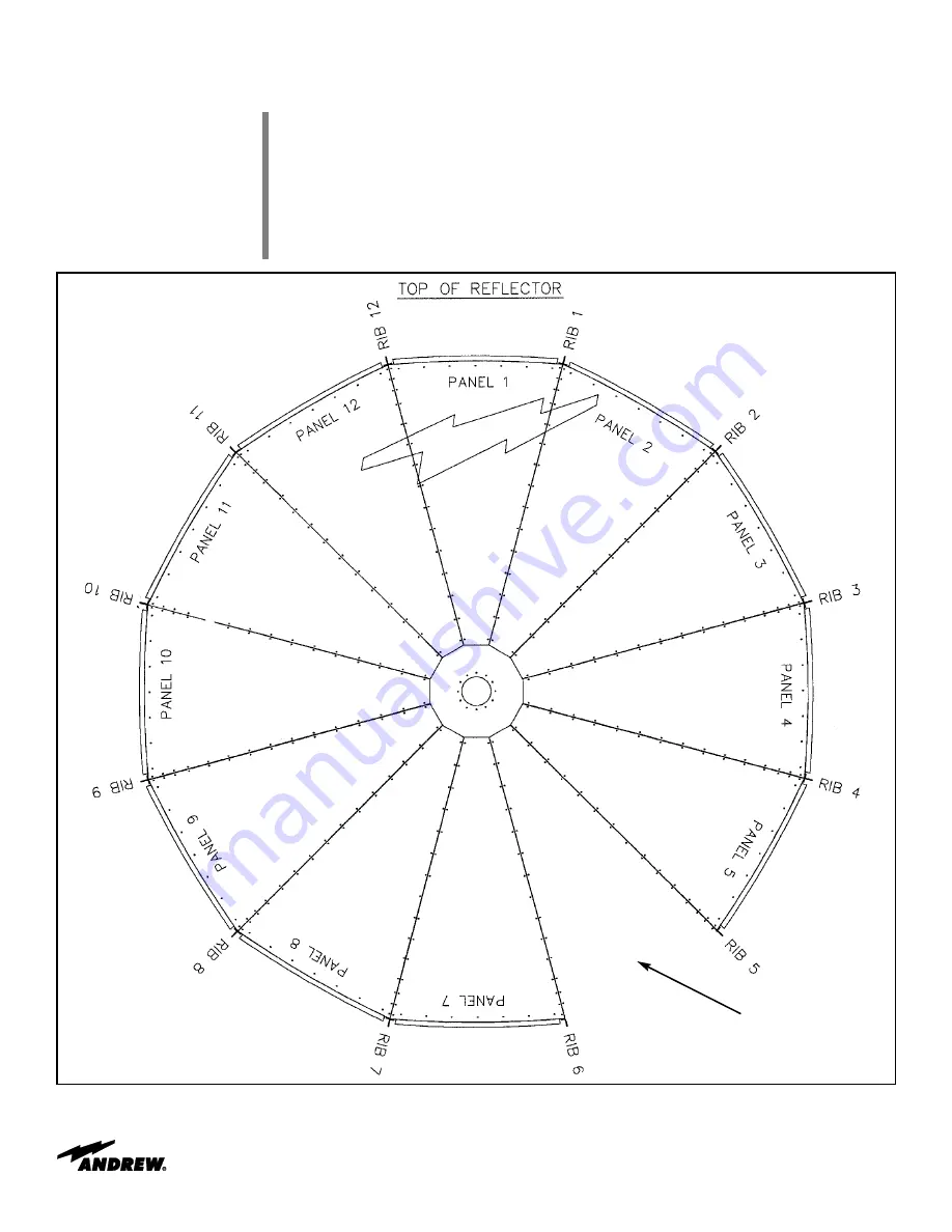 Andrew 4.9-Meter Earth Station Antenna Скачать руководство пользователя страница 17