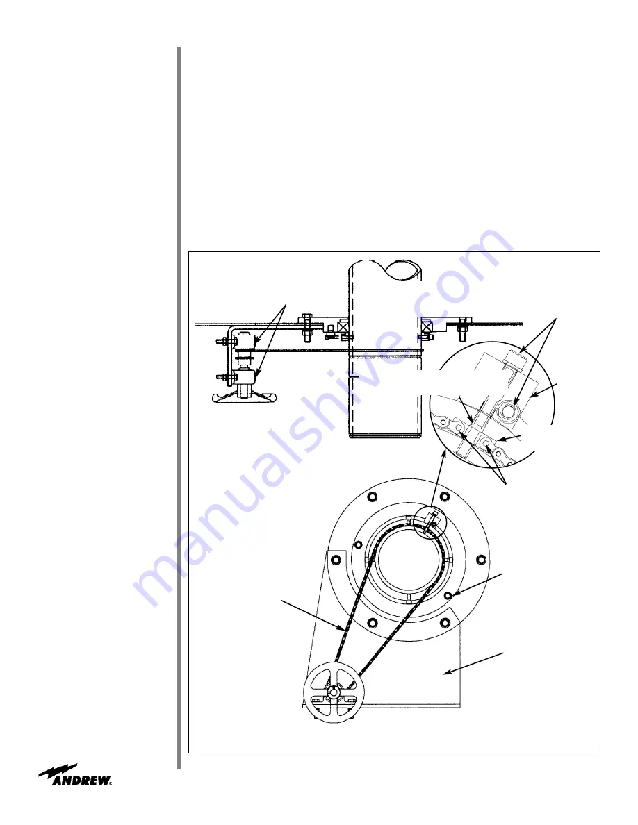 Andrew 4.9-Meter Earth Station Antenna Operating And Maintenance Download Page 21