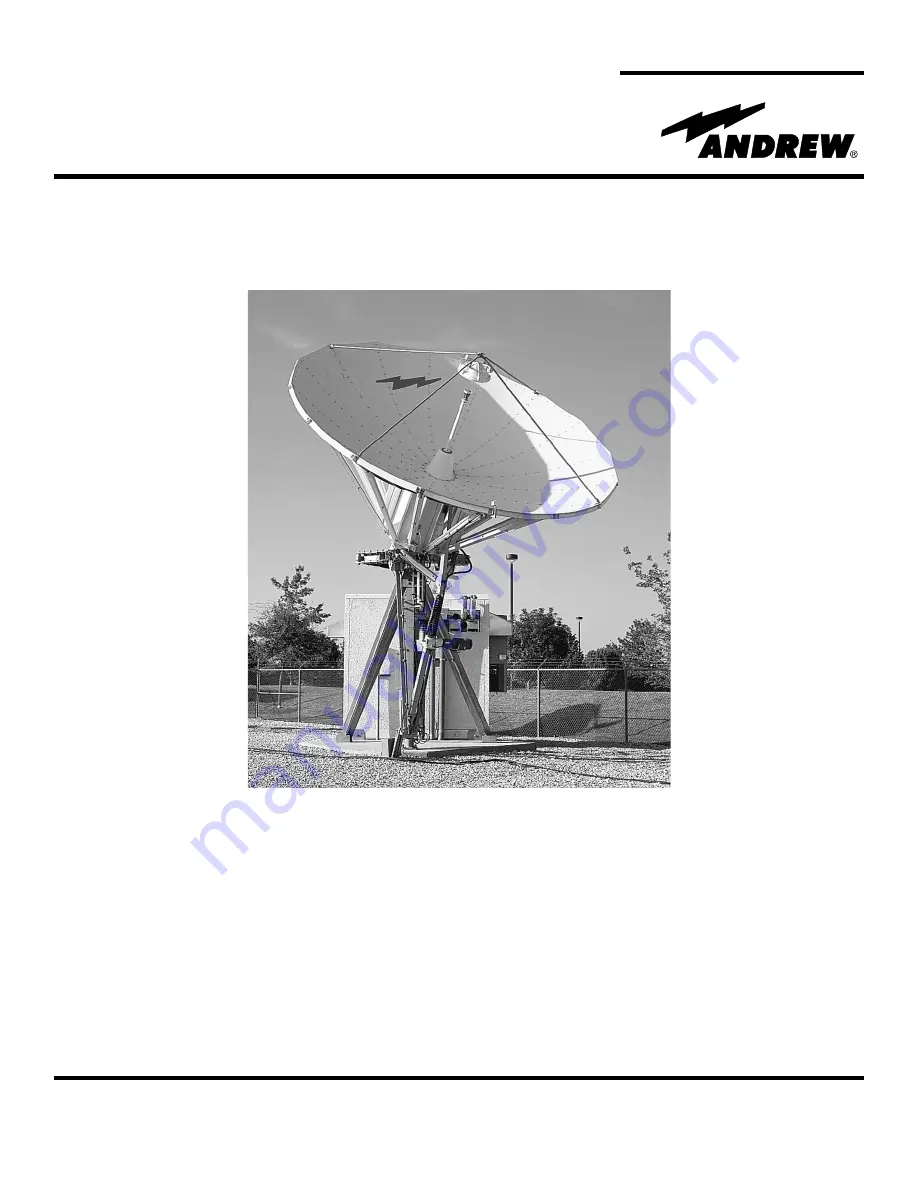 Andrew 5.6-Meter ESA Installating And Operation Manual Download Page 1