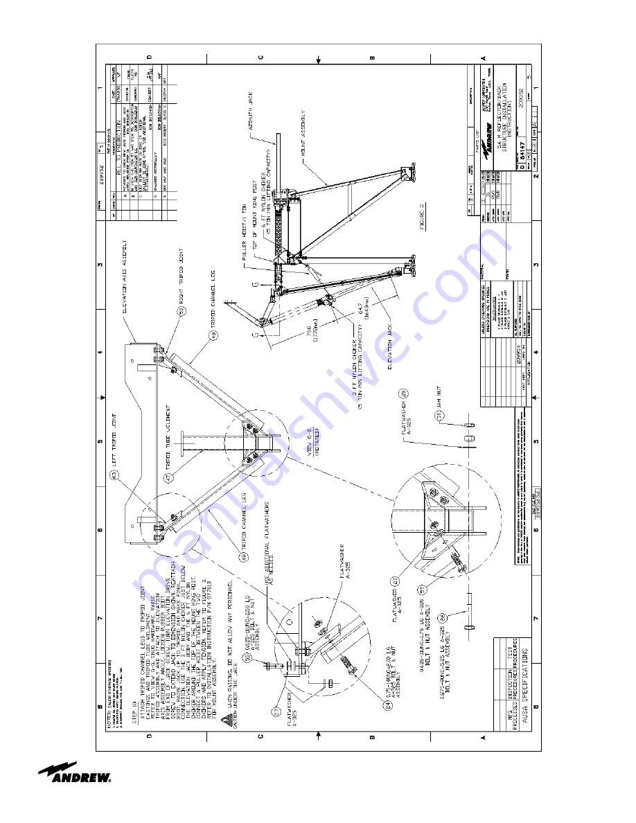 Andrew 5.6-Meter ESA Installating And Operation Manual Download Page 34