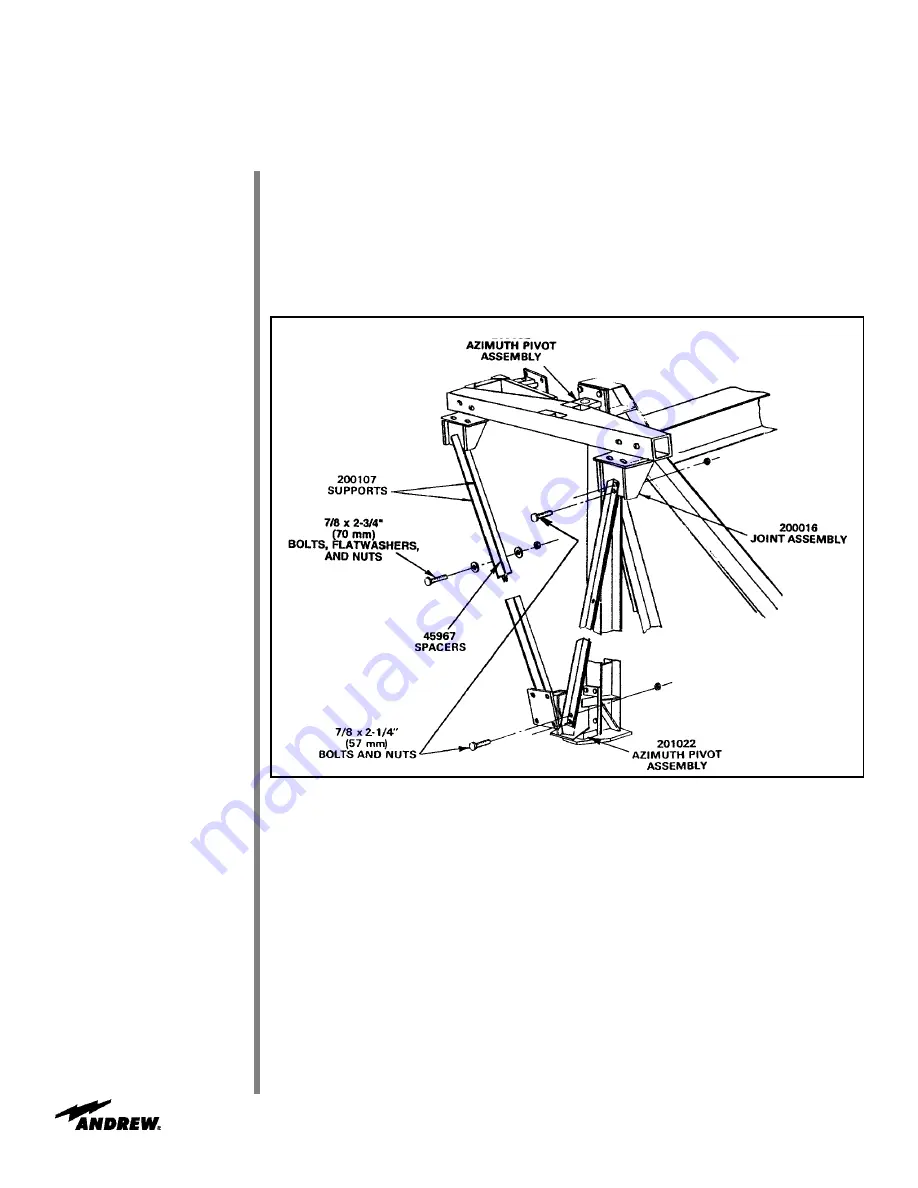 Andrew 9.3-Meter ESA Installating And Operation Manual Download Page 21